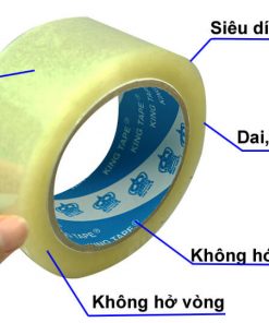 Băng dính tùy theo kích thước